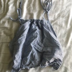 striped brandy tank top